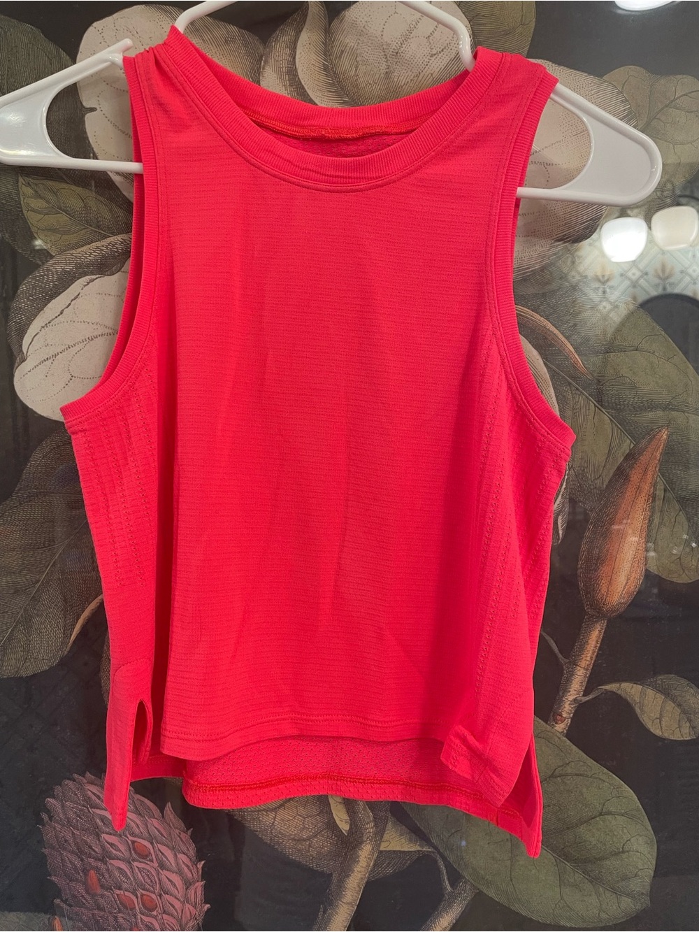 lululemon athletica Ribbed Sleeveless Tank - Bright Coral
